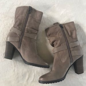 Marc Fisher Famous Leather Slouch Boot